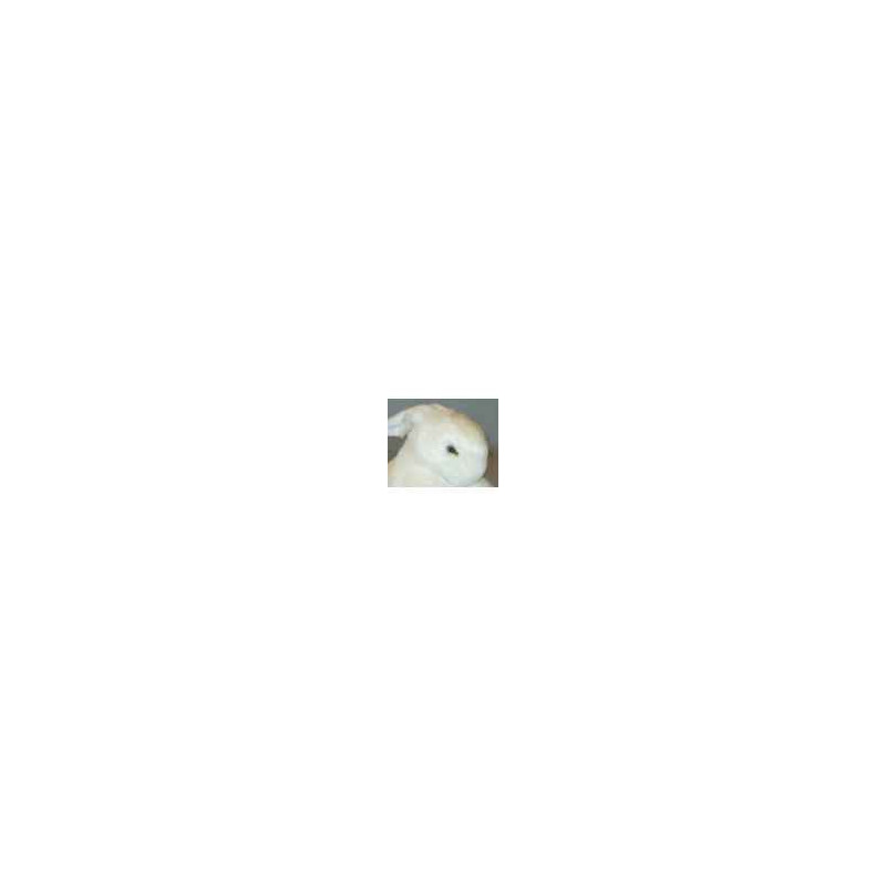  Animaux de la ferme Lapin blanc 30 cm peluche réaliste Piutre 708