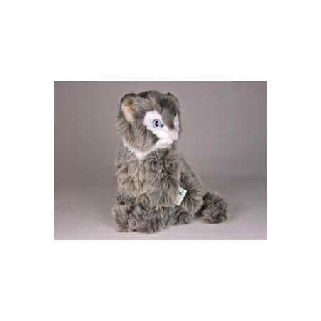 Peluche assise chat soriano 24 cm Piutre   321