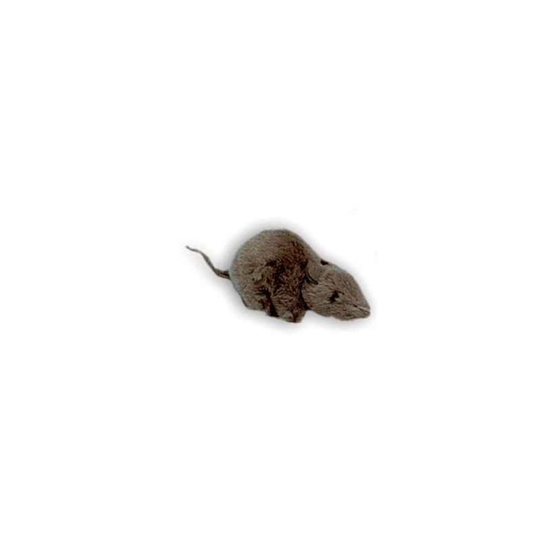 Animaux de la forêt Souris noire 12 cm peluche réaliste Piutre 626