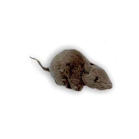  Animaux de la forêt Souris noire 12 cm peluche réaliste Piutre 626