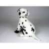 Animaux-Bois-Animaux-Bronzes propose Chien Dalmatien 40 cm assis peluche réaliste Piutre 3243