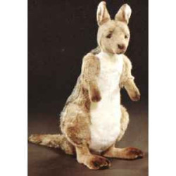  Animaux sauvage Kangourou 70 cm peluche animaux debout réaliste Piutre 2414