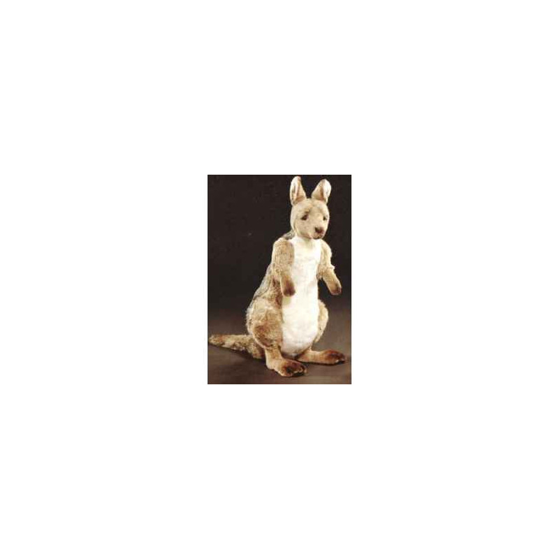  Animaux sauvage Kangourou 70 cm peluche animaux debout réaliste Piutre 2414