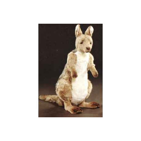  Animaux sauvage Kangourou 70 cm peluche animaux debout réaliste Piutre 2414