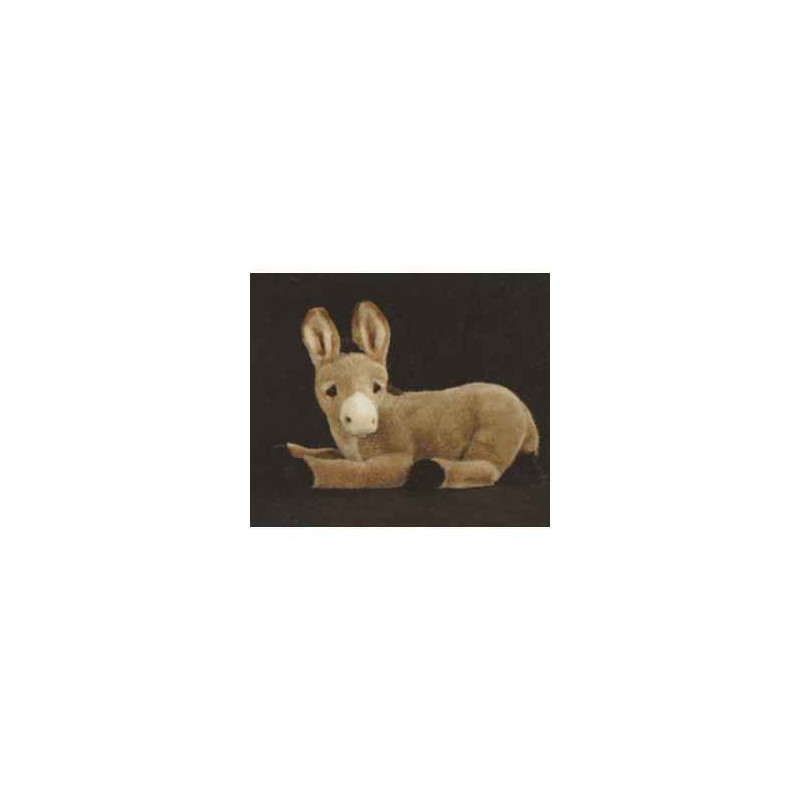  Cheval Âne 55 cm peluche animaux allongés réaliste Piutre 2666