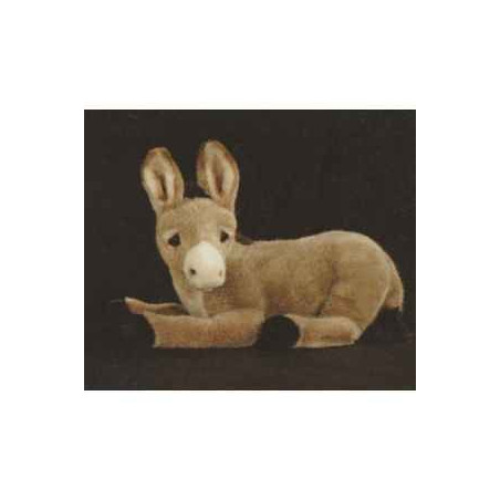  Cheval Âne 55 cm peluche animaux allongés réaliste Piutre 2666