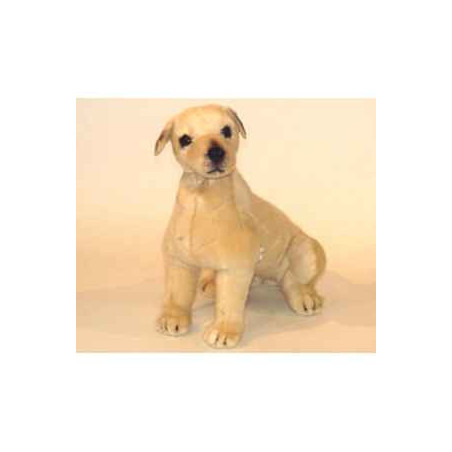 Animaux-Bois-Animaux-Bronzes propose Chien Grand Danois 45 cm assis peluche réaliste Piutre 3302