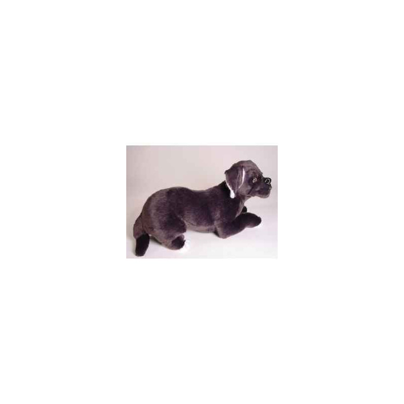 Animaux-Bois-Animaux-Bronzes propose Chien Mastiff napolitain 45 cm peluche animaux allongés réaliste Piutre 1298