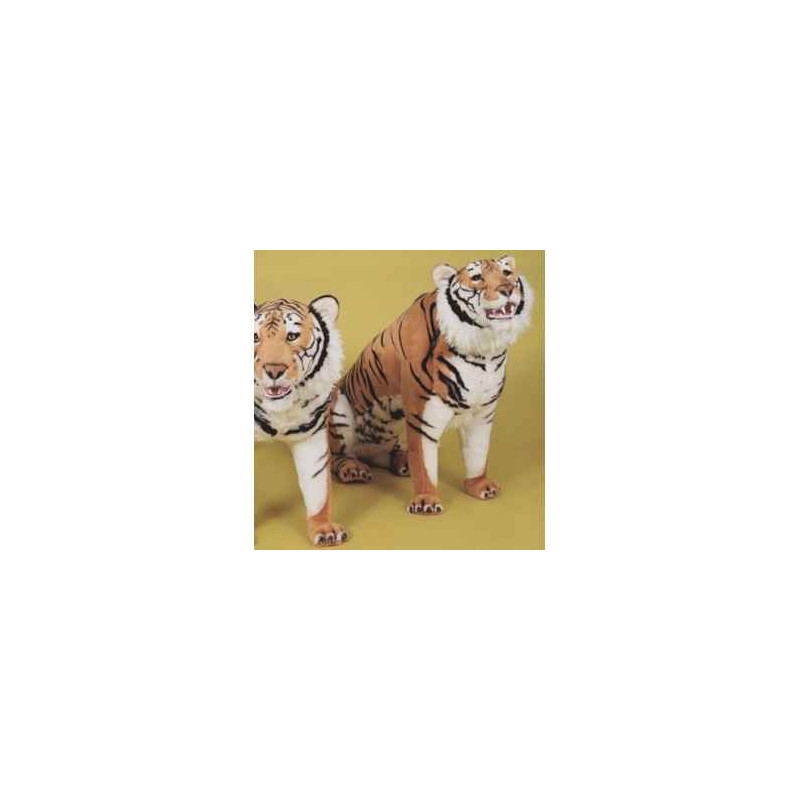 Félin Piutre Tigre du bengal 200 cm assis peluche -2512