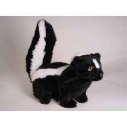  Animaux de la forêt Mouffette 45 cm assis peluche réaliste Piutre 2654