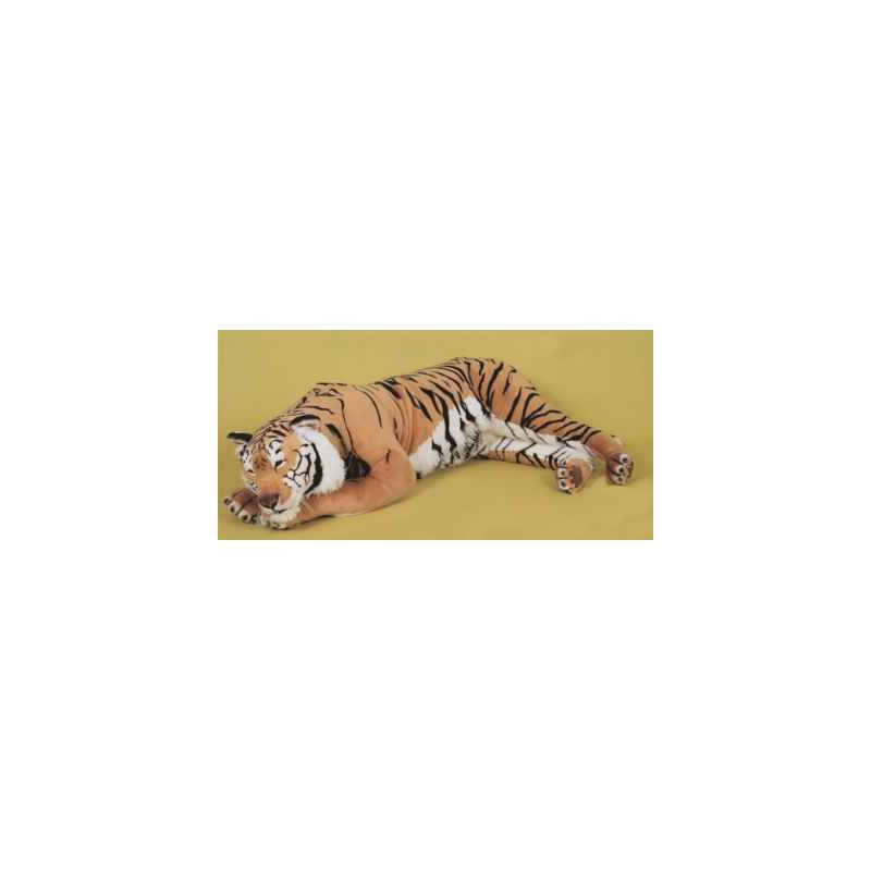 Peluche allongée tigre du bengal 200 cm Piutre   2513