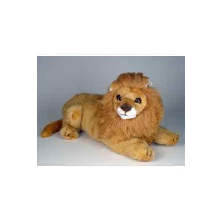 Félin Piutre Lion 35 cm peluche animaux allongés -2509