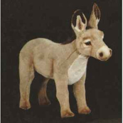  Cheval Âne 60 cm peluche animaux debout réaliste Piutre 2665