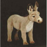  Cheval Âne 60 cm peluche animaux debout réaliste Piutre 2665