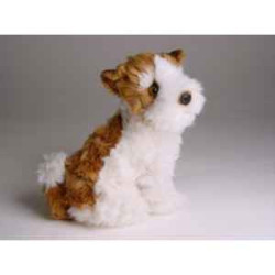 Animaux-Bois-Animaux-Bronzes propose Chien Fox terrier 28 cm assis peluche réaliste Piutre 1300