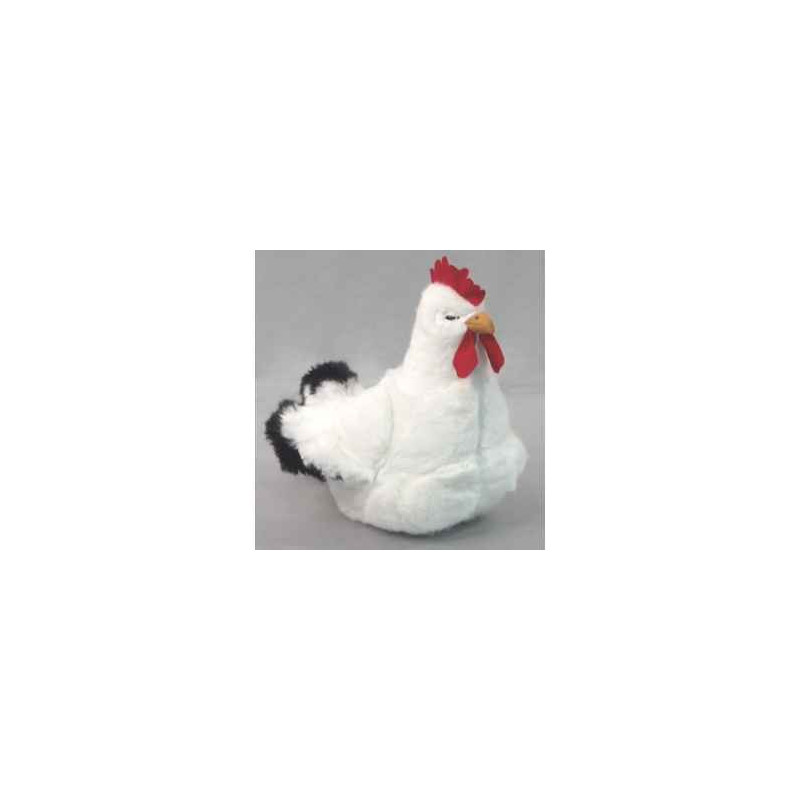  Animaux de la ferme Poule blanche 40 cm peluche réaliste Piutre 700