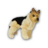 Animaux-Bois-Animaux-Bronzes propose Chien Mascot berger allemand 20 cm peluche animaux debout réaliste Piutre 4253