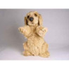 Animaux-Bois-Animaux-Bronzes propose Chien Cocker sur ses pattes arrières 40 cm peluche réaliste Piutre 3200