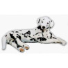 Animaux-Bois-Animaux-Bronzes propose Chien Dalmatien 80 cm peluche animaux allongés réaliste Piutre 3242