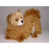 Animaux-Bois-Animaux-Bronzes propose Chien Pomeranian cm peluche animaux allongés réaliste Piutre 279