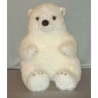 Décors Animaux peluche Peluche ours blanc 60 cm Piutre -G021