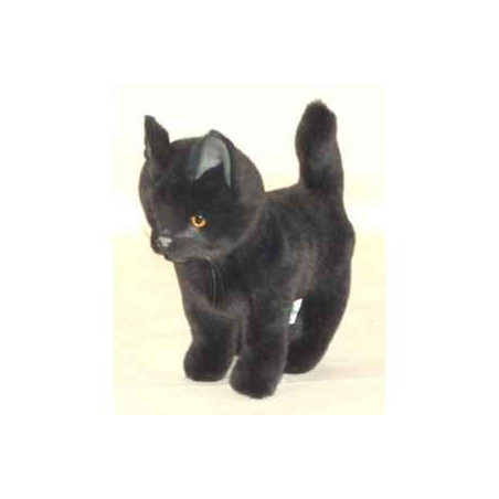 Animaux-Bois-Animaux-Bronzes propose Chat Chartreux 30 cm peluche animaux debout réaliste Piutre