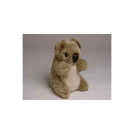 Décoration animaux Koala 15 cm assis peluche réaliste Piutre 2674