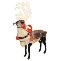  Animaux de la forêt Rêne 130 cm peluche animaux debout réaliste Piutre 2683