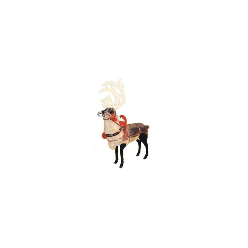 Animaux de la forêt Rêne 130 cm peluche animaux debout réaliste Piutre 2683
