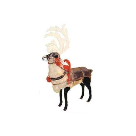  Animaux de la forêt Rêne 130 cm peluche animaux debout réaliste Piutre 2683