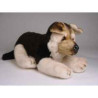 Animaux-Bois-Animaux-Bronzes propose Chien Berger allemand 40 cm peluche animaux allongés réaliste Piutre 2226