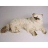 Animaux-Bois-Animaux-Bronzes propose Chat colour point ou himalaya 60 cm peluche animaux allongés réaliste Piutre