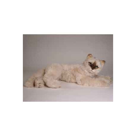 Peluche allongée phoque himalaya 55 cm Piutre   2364