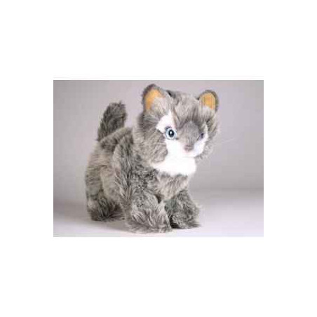 Peluche debout chat soriano 30 cm Piutre   320