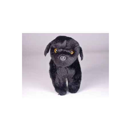 Animaux-Bois-Animaux-Bronzes propose Chien Mascotte Terre neuve 20 cm peluche animaux debout réaliste Piutre 4247