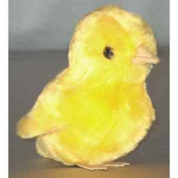  Animaux de la ferme Poussin jaune 12 cm peluche réaliste Piutre 704