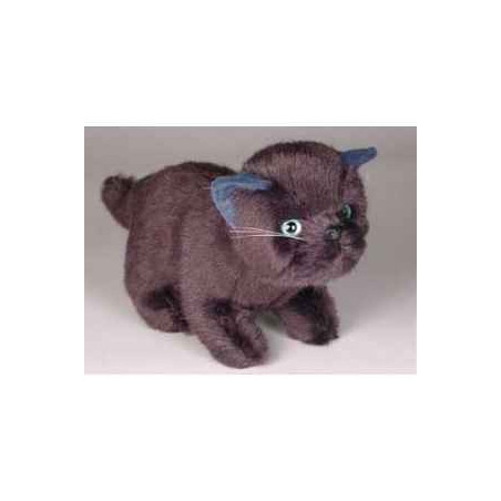 Peluche debout chaton 20 cm Piutre   2448