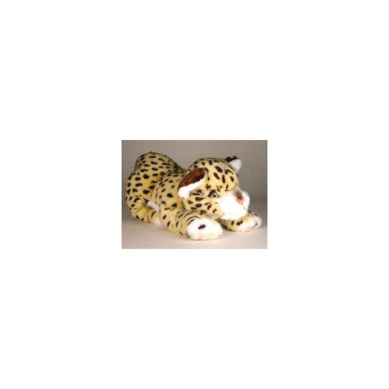 Peluche allongée guépard 35 cm Piutre   2592