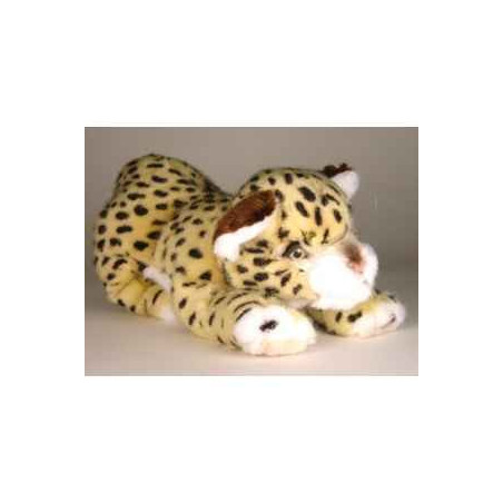 Félin Piutre Guépard 35 cm peluche animaux allongés -2592