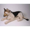 Animaux-Bois-Animaux-Bronzes propose Chien Berger allemand 70 cm peluche animaux allongés réaliste Piutre 2224