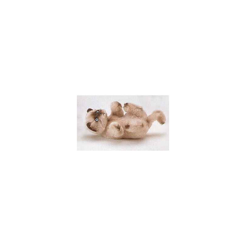Peluche Playing chat persan Colourpoint 20 cm Piutre   2363