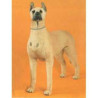 Animaux-Bois-Animaux-Bronzes propose Chien Grand Danois 120 cm peluche animaux debout réaliste Piutre 3300