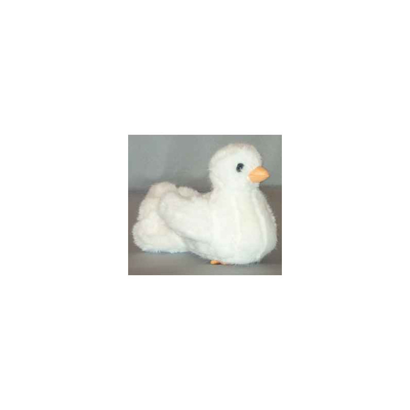  Animaux de la ferme Poussin de colombe blanc cm peluche réaliste Piutre 719