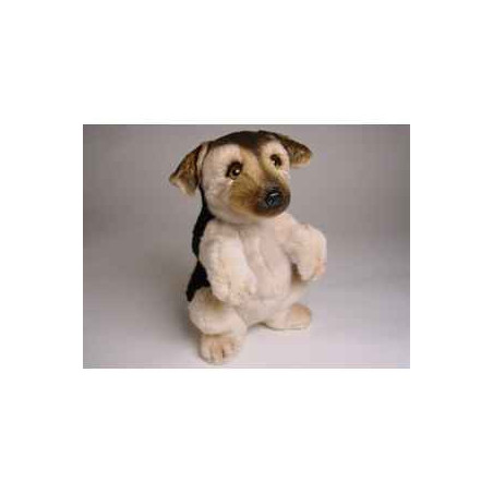 Animaux-Bois-Animaux-Bronzes propose Chien Berger allemand réclamant 32 cm peluche réaliste Piutre 2228