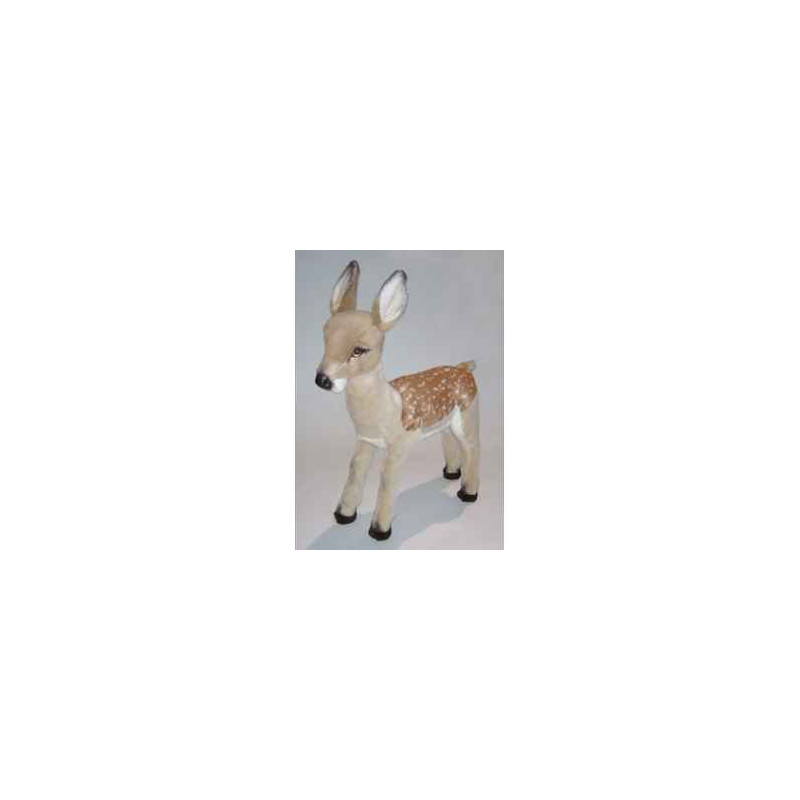  Animaux de la forêt Faon 75 cm peluche animaux debout réaliste Piutre 2645