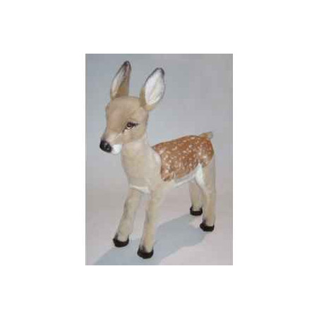  Animaux de la forêt Faon 75 cm peluche animaux debout réaliste Piutre 2645