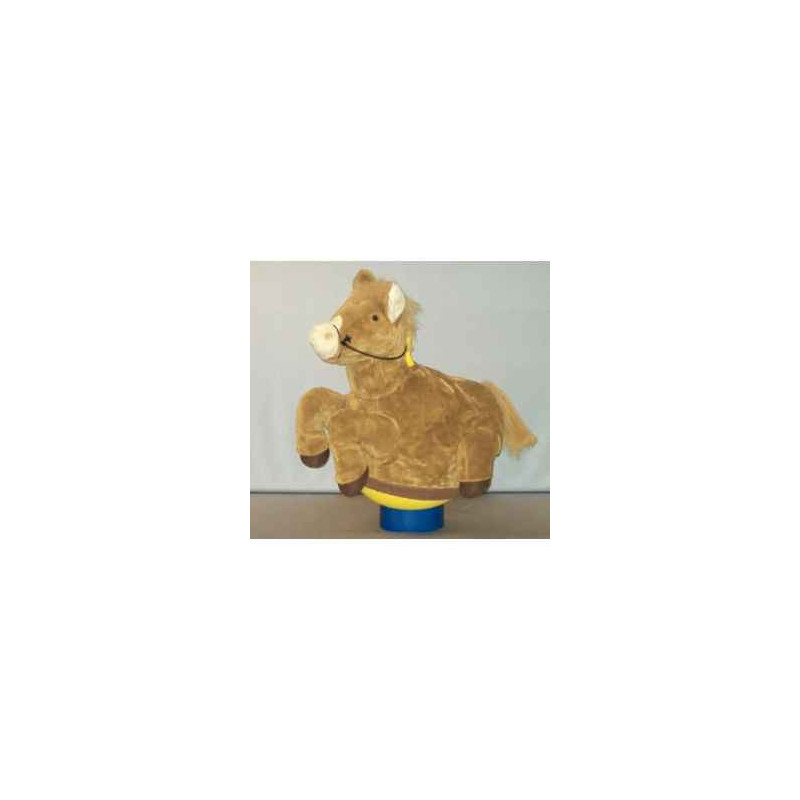Décors Animaux peluche Peluche Magic cheval beige cm Piutre -G095