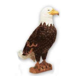 Décoration OiseauxAigle pygargue à tête blanche 50 cm peluche -2641 Piutre