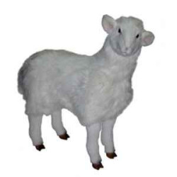  Animaux de la ferme Mouton 100 cm peluche animaux debout réaliste Piutre 2406