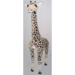  Animaux sauvage Girafe 195 cm peluche animaux debout réaliste Piutre 2569